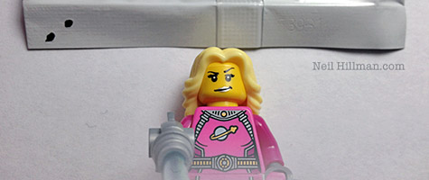 Lego Minifigures Series 6 Intergalactic Girl bump codes