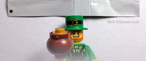 Lego Minifigures Series 6 Leprechaun bump codes