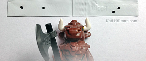 Lego Minifigures Series 6 Minotaur bump codes