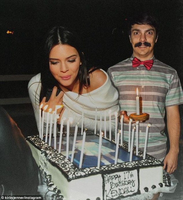 Kendall Jenner's mustachioed twin