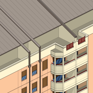 Apartments opposite (work in progress)